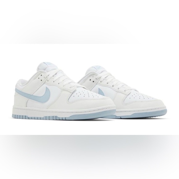 Nike Other - Dunk Low White Light Armory Blue